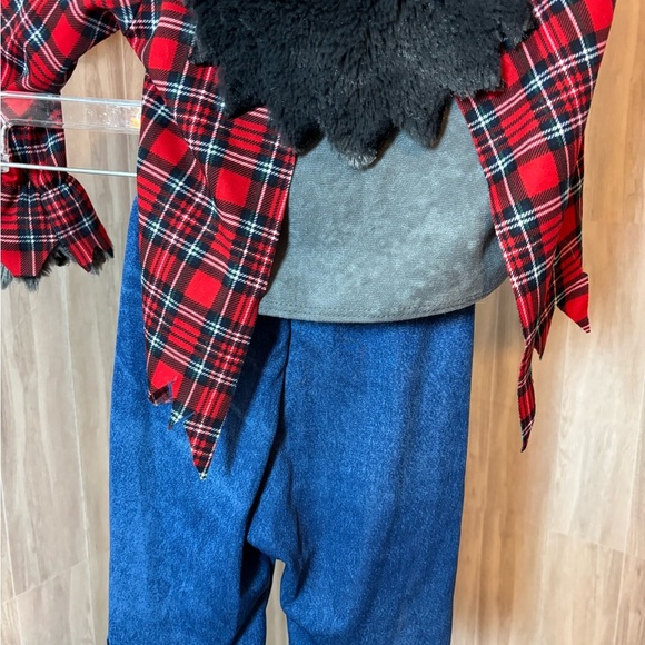 California Costumes Red Plaid Werewolf Kids Costume - Picture 2 of 8